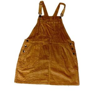 Wild fable tan cord jumper dress XL